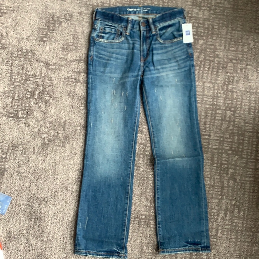 NWT Boys Gap Kids Boot Jeans 10 slim